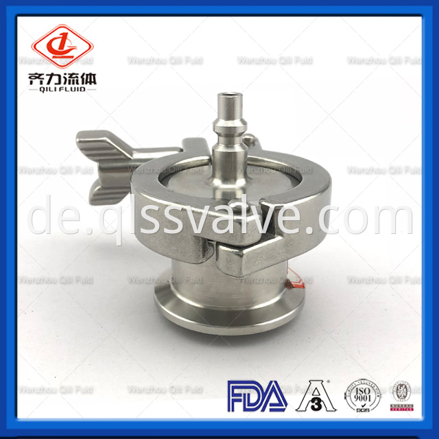 Sanitary Stainless Steel Air Blow Check Valve 2